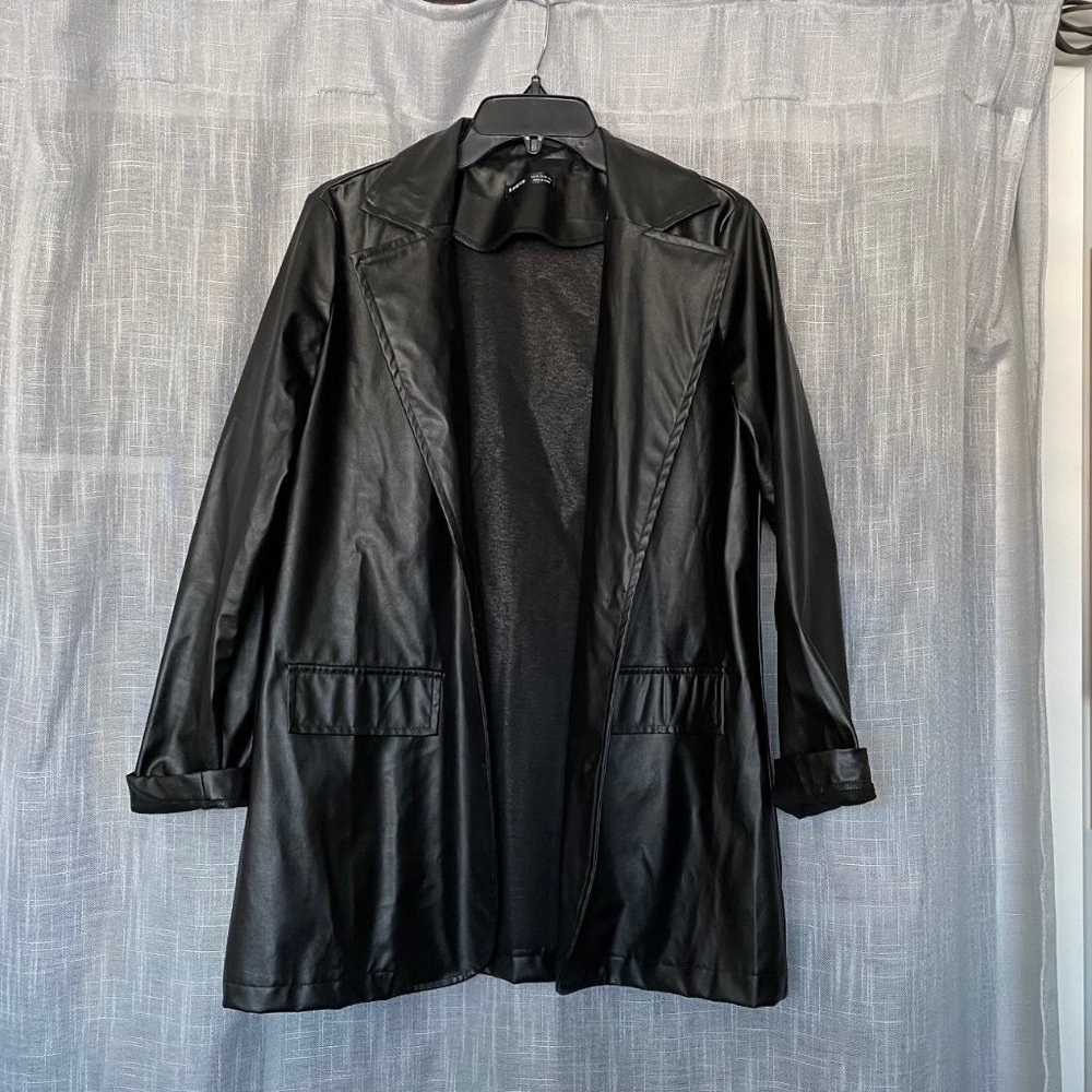 Brand new Shein faux leather jacket